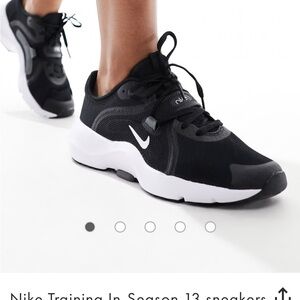 Nike Black and White Athletic Shoes